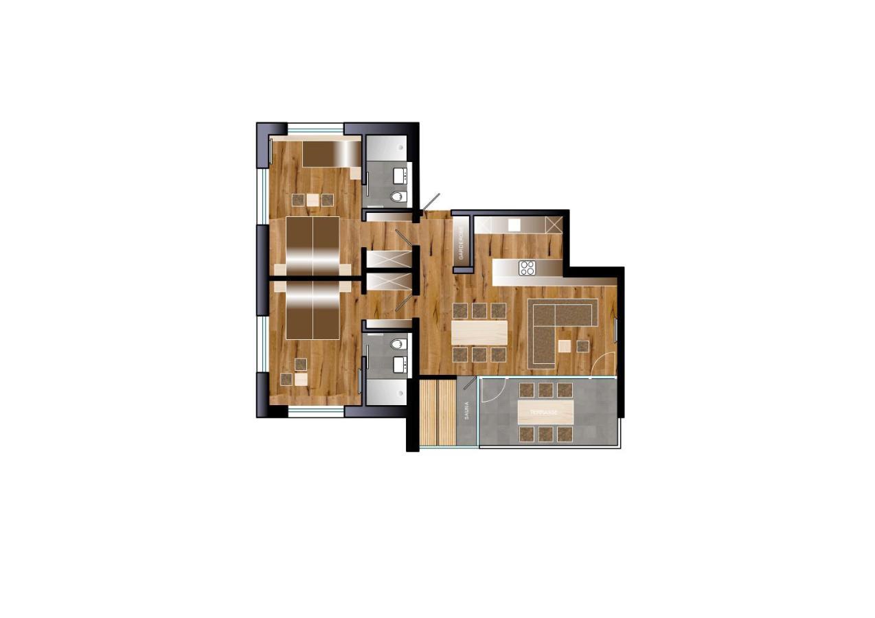 Λlpstern - Silvretta Card Premium Betrieb Apartment Galtuer Exterior photo